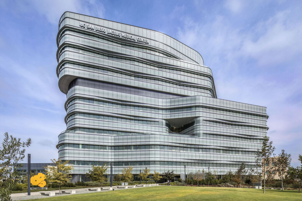 UCSD Jacobs Medical Center Vitro Architectural Glass Archello