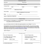 Volunteers Volunteer Release Form