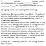 Waxing Consent Form Template Lovely 28 Of Hair Salon Release Form