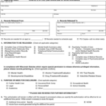 Wisconsin Medical Records Release Form Download Free Printable Blank